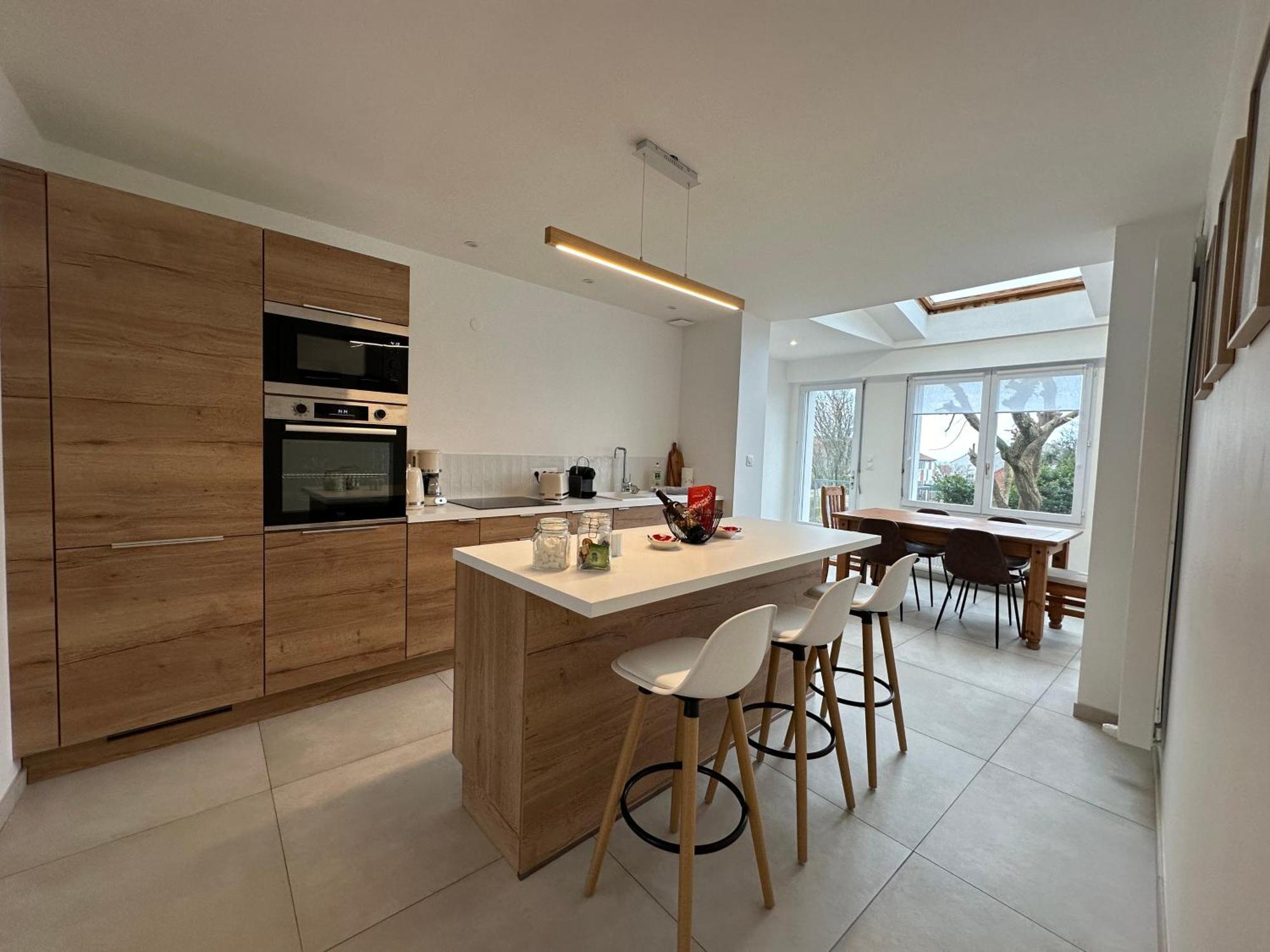 Gite L'Estran A Equihen Plage Equipee Pour 6 Personnes + 1 Bebe Exterior foto